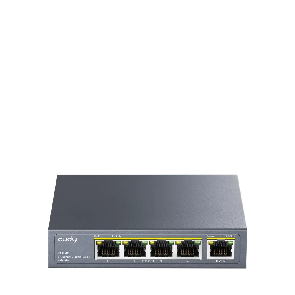 POE40 Extender PoE cu 4 canale CUDY