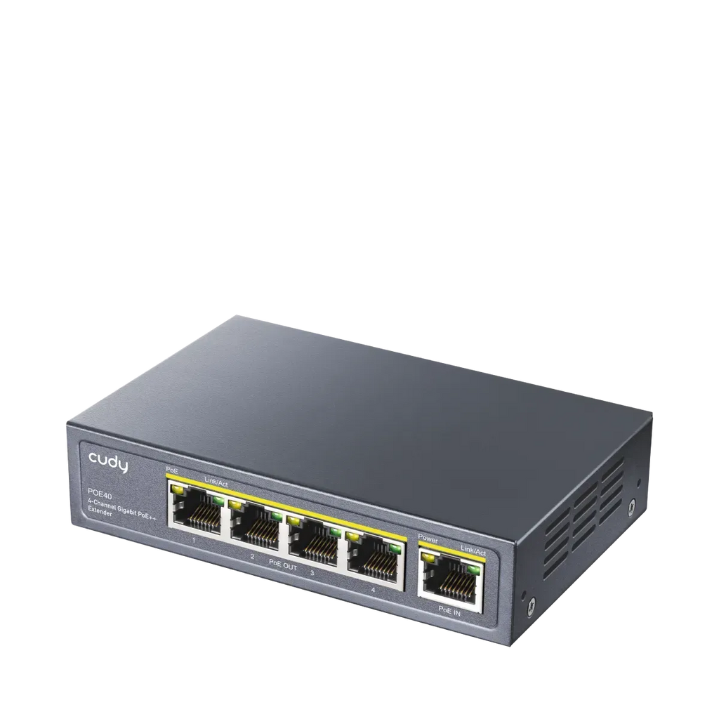 POE40 Extender PoE cu 4 canale CUDY